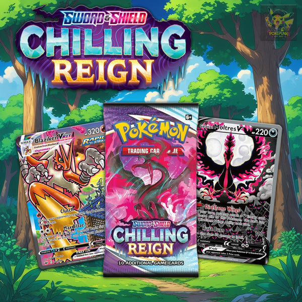 Pokemon Chilling Reign Booster Pack – Pokepunkltd