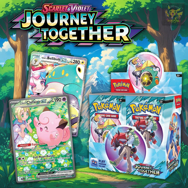 Pokemon Journey Together Booster Box Pokepunkltd Pokemon Journey Together Booster Box Pokepunkltd