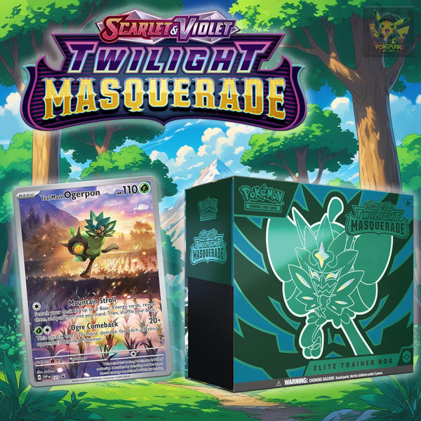 twilight masquerade booster box Pokemon Elite Trainer – Pokepunkltd Growing in power NO.:126905191 Starry Knight Arrival - Power of the Elements
