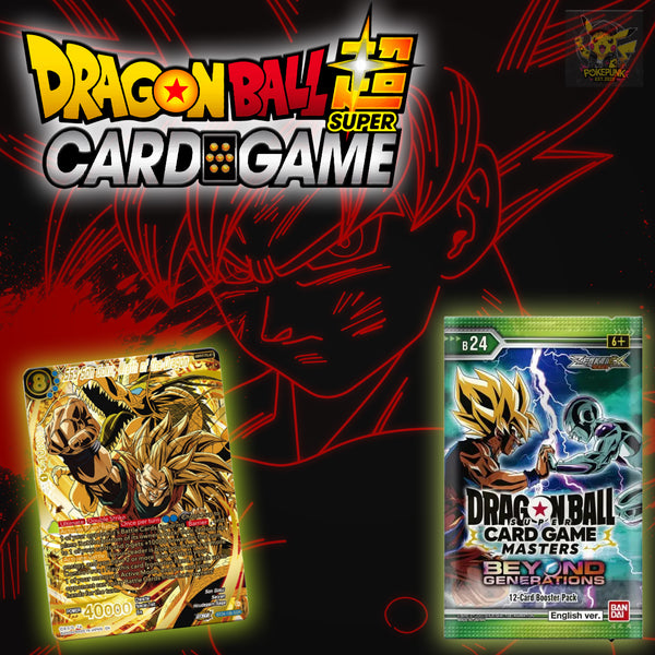 Dragon Ball Super Card Game Masters: Zenkai Series EX Set 07 - Beyond Generations (B24) Booster Pack