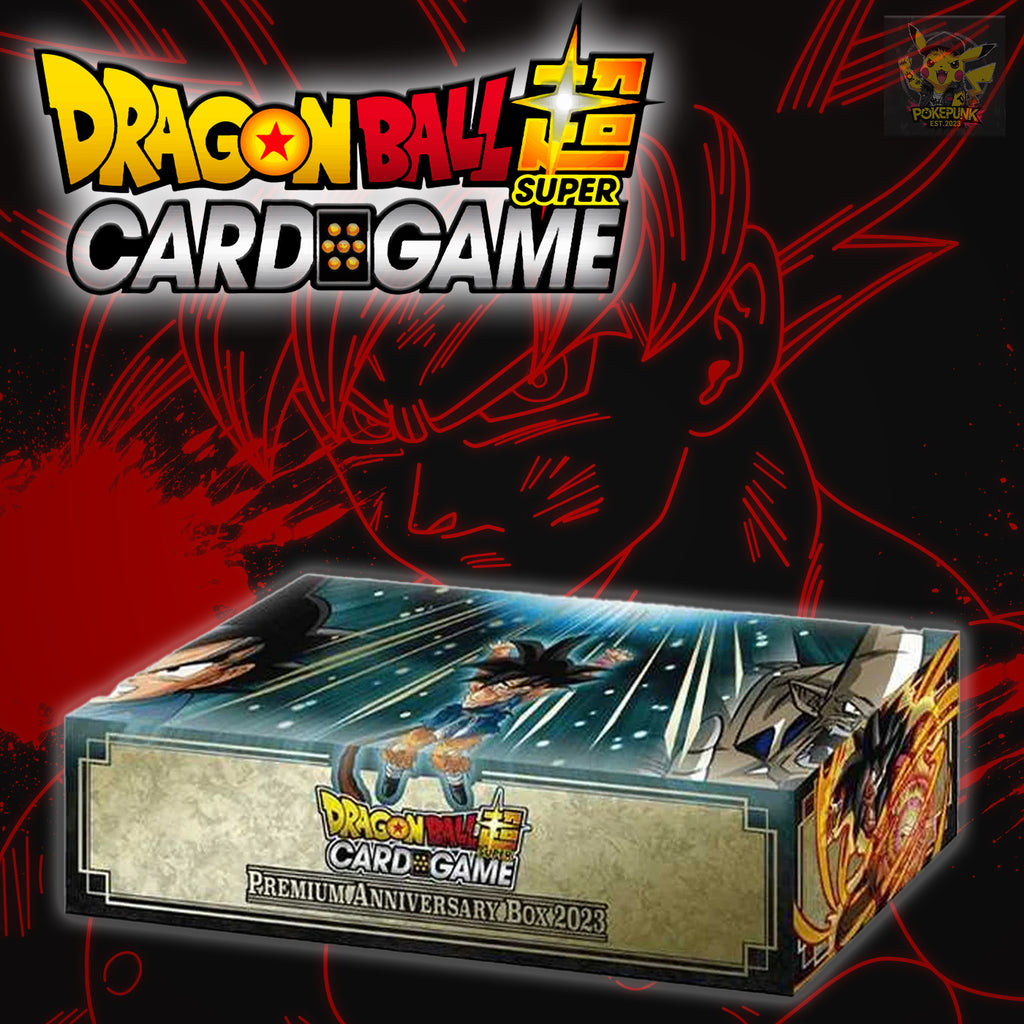 Dragon Ball Super Card Game: Premium Anniversary Box 2023 (BE23) –  Pokepunkltd