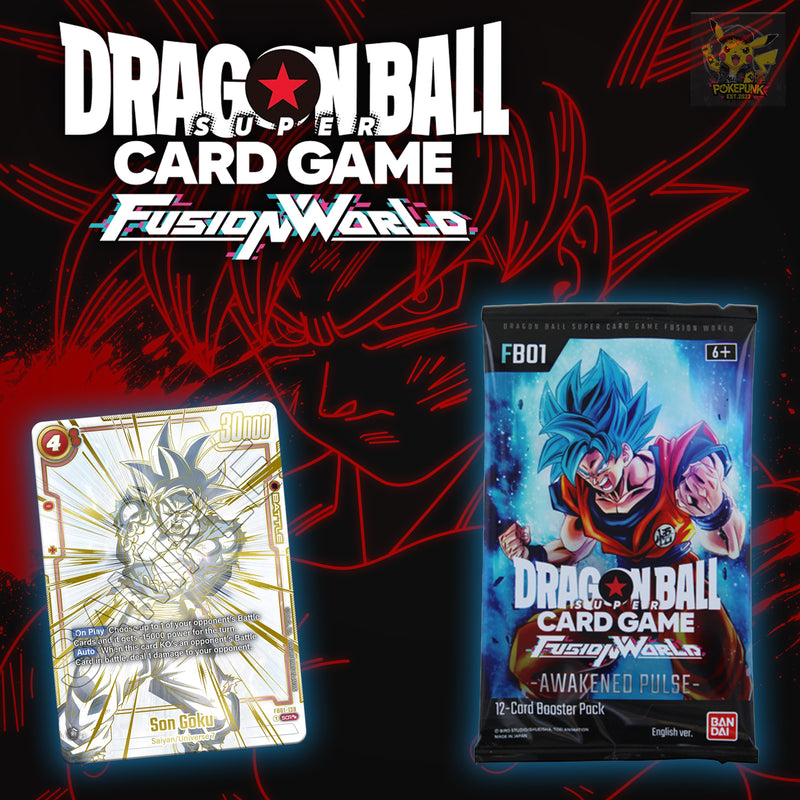 Dragon Ball Super CG: Booster Pack - Fusion World 01 (FB01) Pokepunkltd Dragon Ball Super CG: Booster Pack - Fusion World 01 (FB01) Pokepunkltd