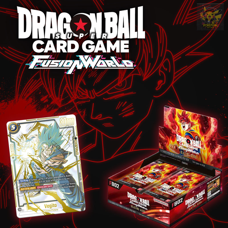 Dragon Ball Super CG: Booster Box - Fusion World 02 (FB02) Pokepunkltd Dragon Ball Super CG: Booster Box - Fusion World 02 (FB02) Pokepunkltd