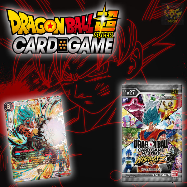 Dragon Ball Super Card Game Masters: Zenkai Series EX Set 10 - History of the Z (B27) Booster Pack