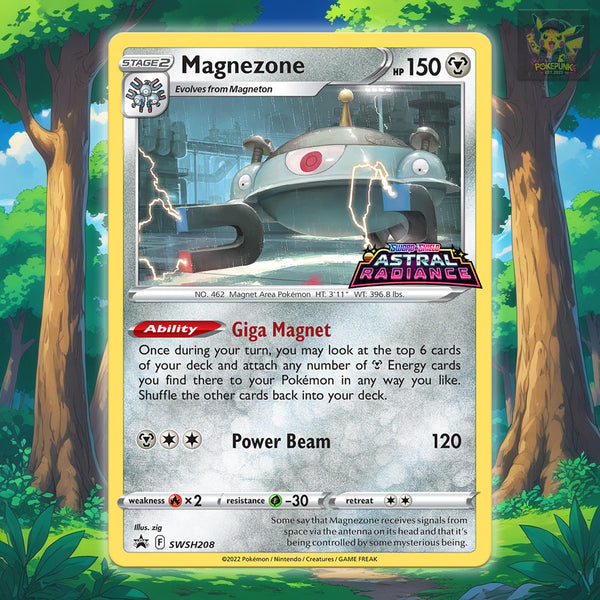 Magnezone SWSH208 - Astral Radiance Stamp - NM/MINT
