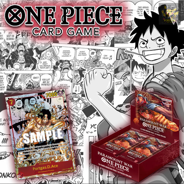 One Piece Card Game: Booster Box - Paramount War (OP-02)