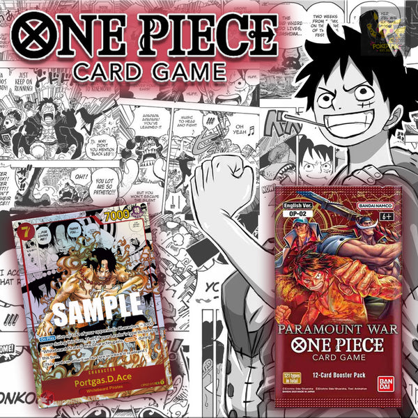One Piece Card Game: Booster Pack - Paramount War (OP-02)