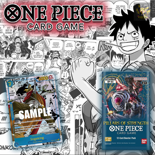 One Piece Card Game: Booster Pack - Pillars of Strength (OP-03)