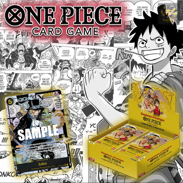 One Piece Card Game: Booster Box - Kingdoms of Intrigue (OP-04)