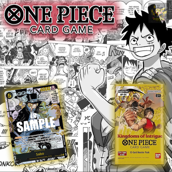 One Piece Card Game: Booster Pack - Kingdoms of Intrigue (OP-04)