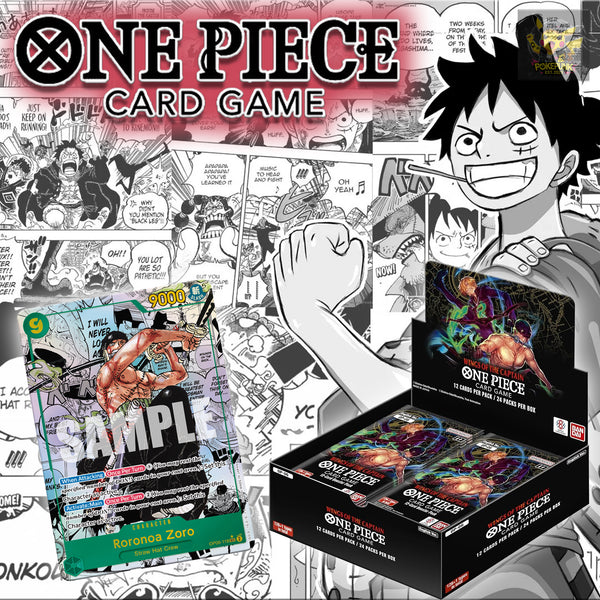 One Piece Card Game: Booster Box - Wings of the Captain (OP-06)