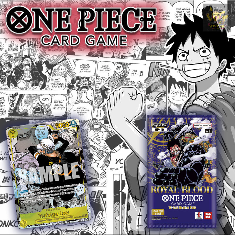 One Piece Card Game: Booster Pack - Royal Blood (OP-10)