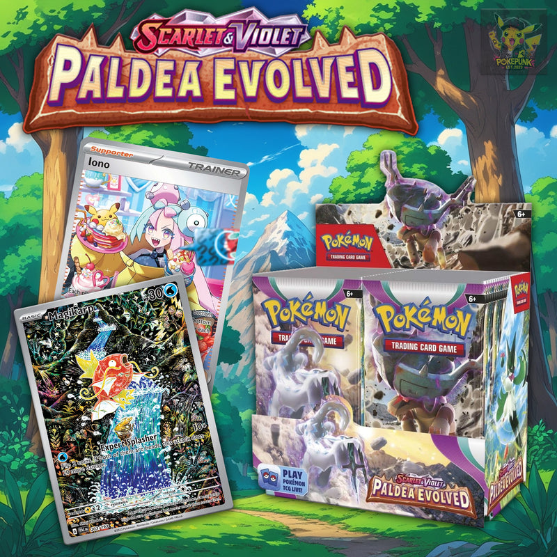 Pokemon Paldea Evolved Booster Box
