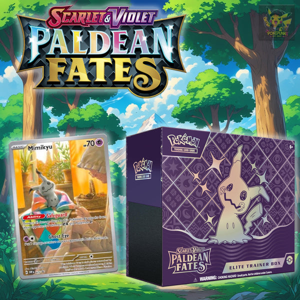 Pokemon Paldean Fates Elite Trainer Box