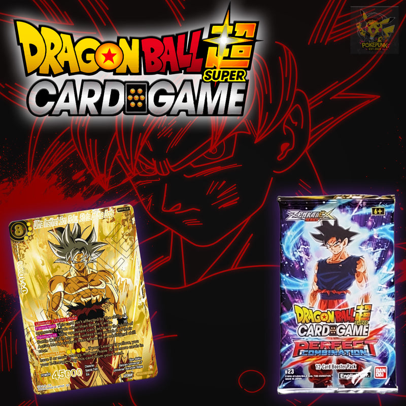 Dragon Ball Super Card Game Masters: Zenkai Series EX Set 06 - Perfect Combination (B23) Booster Pack