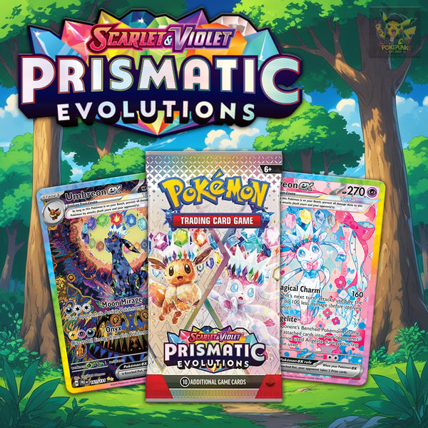 Pokemon Prismatic Evolutions Booster Pack