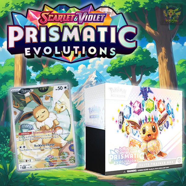 Pokemon Prismatic Evolutions Elite Trainer Box