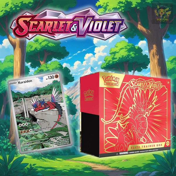Pokemon Scarlet & Violet (Koraidon) Elite Trainer Box