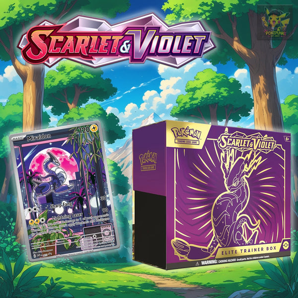 Pokemon Scarlet & Violet (Miraidon) Elite Trainer Box