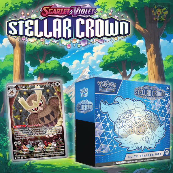 Pokemon Stellar Crown Elite Trainer Box