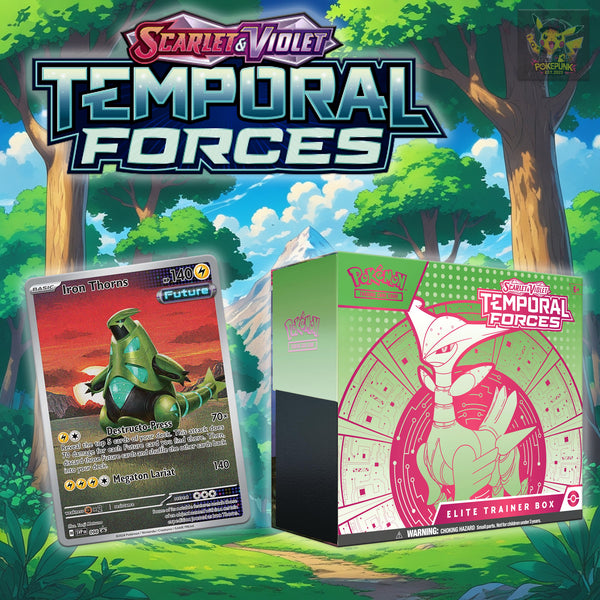 Pokemon Temporal Forces (Iron Leaves) Elite Trainer Box