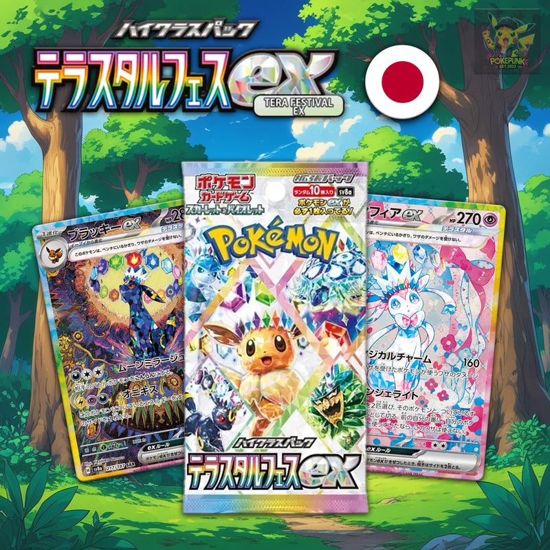 Pokemon Japanese Terastal Festival Booster Pack Pokepunkltd Pokemon Japanese Terastal Festival Booster Pack Pokepunkltd